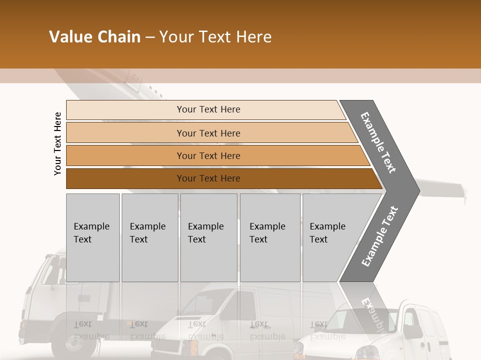 Vehicle Transporter Truck PowerPoint Template