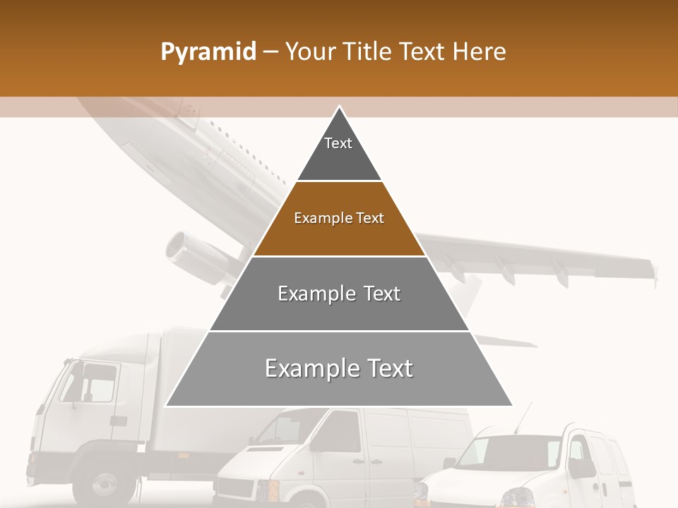 Vehicle Transporter Truck PowerPoint Template