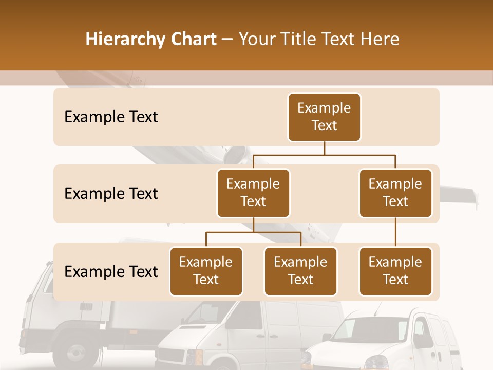 Vehicle Transporter Truck PowerPoint Template