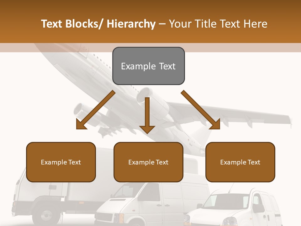 Vehicle Transporter Truck PowerPoint Template