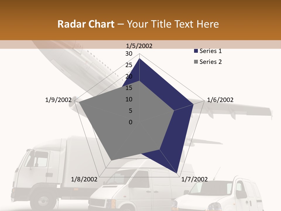Vehicle Transporter Truck PowerPoint Template