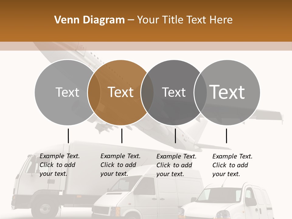 Vehicle Transporter Truck PowerPoint Template