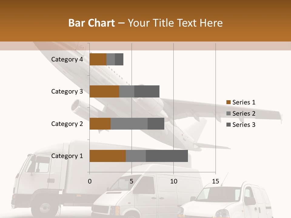 Vehicle Transporter Truck PowerPoint Template