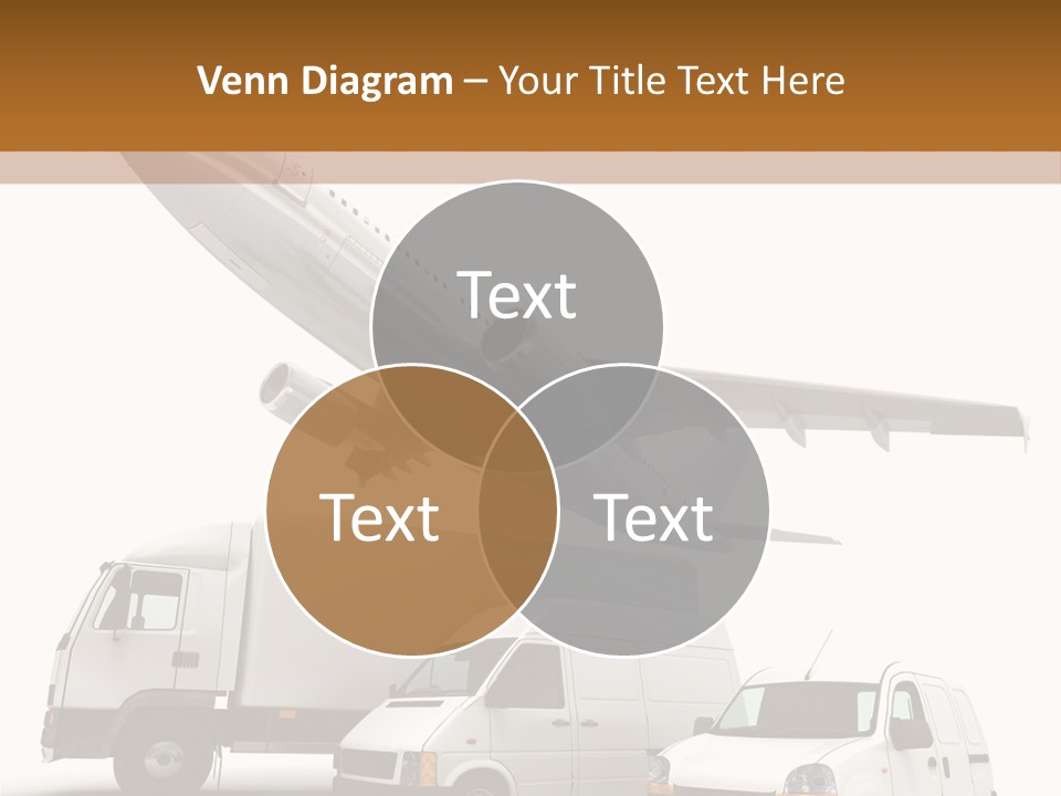 Vehicle Transporter Truck PowerPoint Template