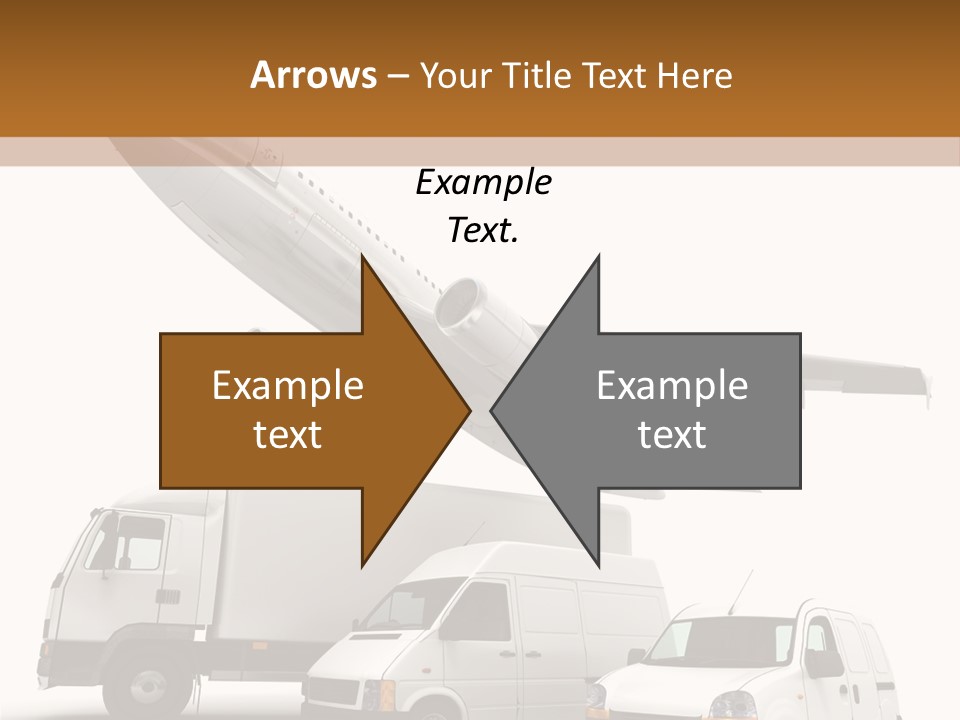 Vehicle Transporter Truck PowerPoint Template