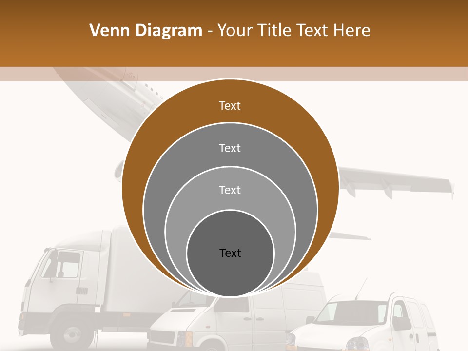 Vehicle Transporter Truck PowerPoint Template