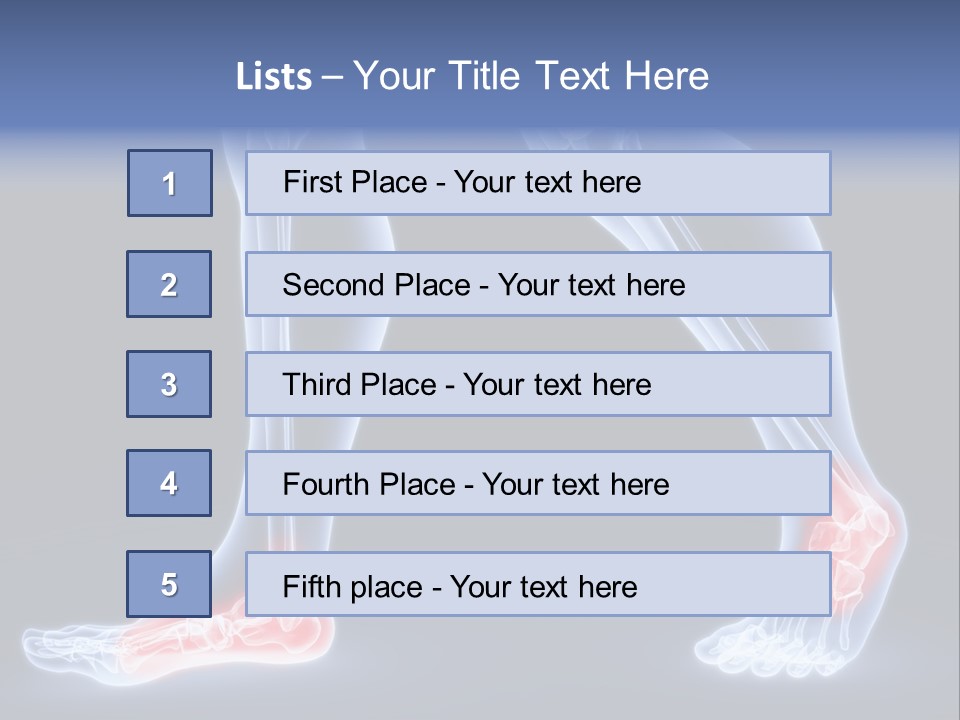Pain Health Isolated PowerPoint Template