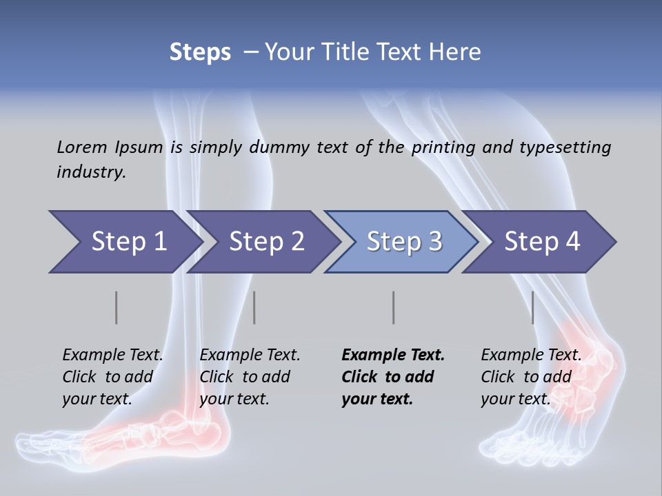 Pain Health Isolated PowerPoint Template