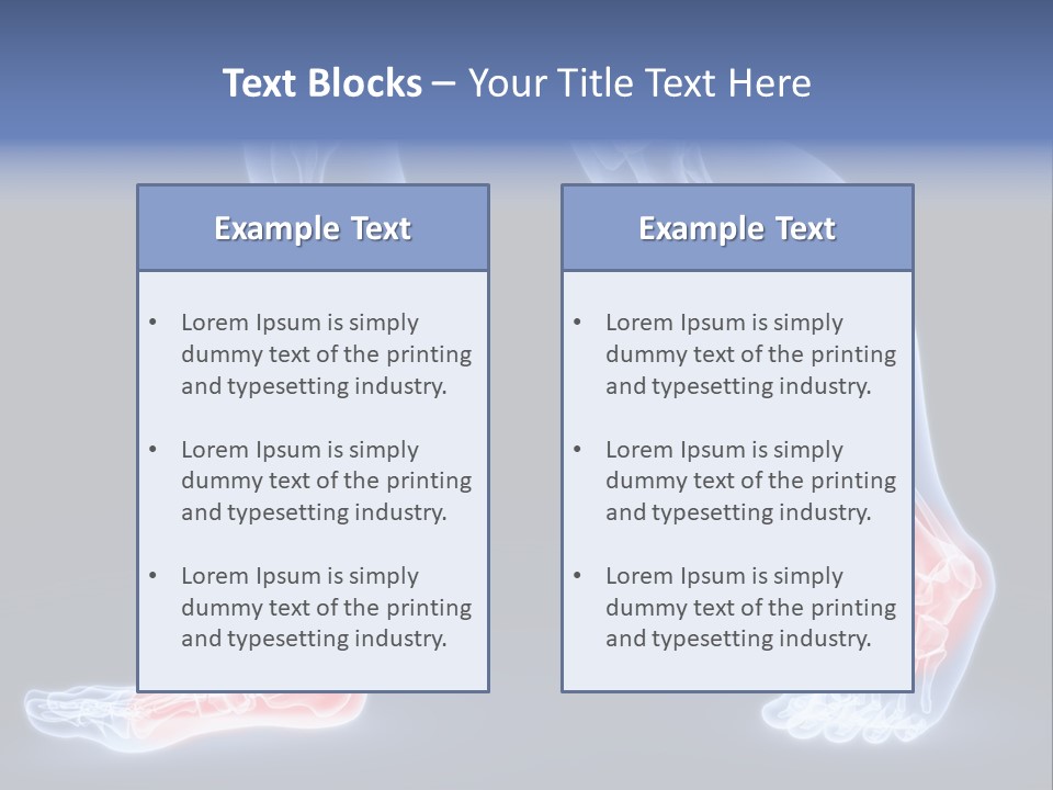 Pain Health Isolated PowerPoint Template
