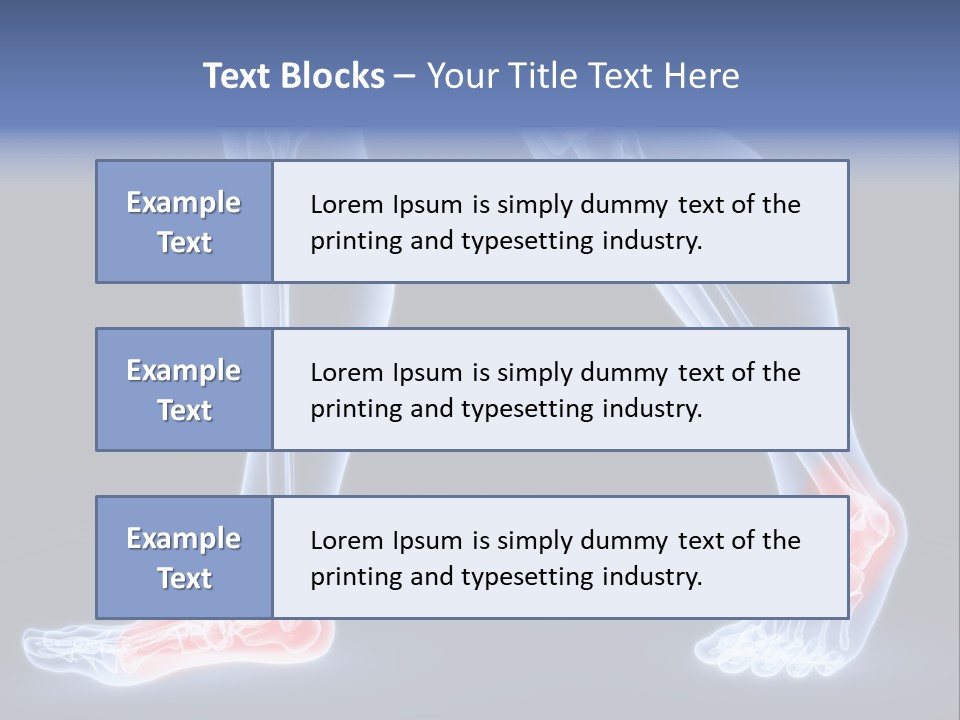 Pain Health Isolated PowerPoint Template