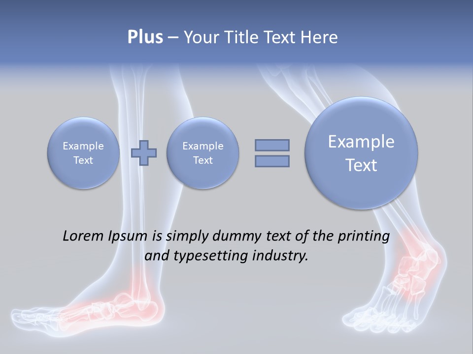 Pain Health Isolated PowerPoint Template