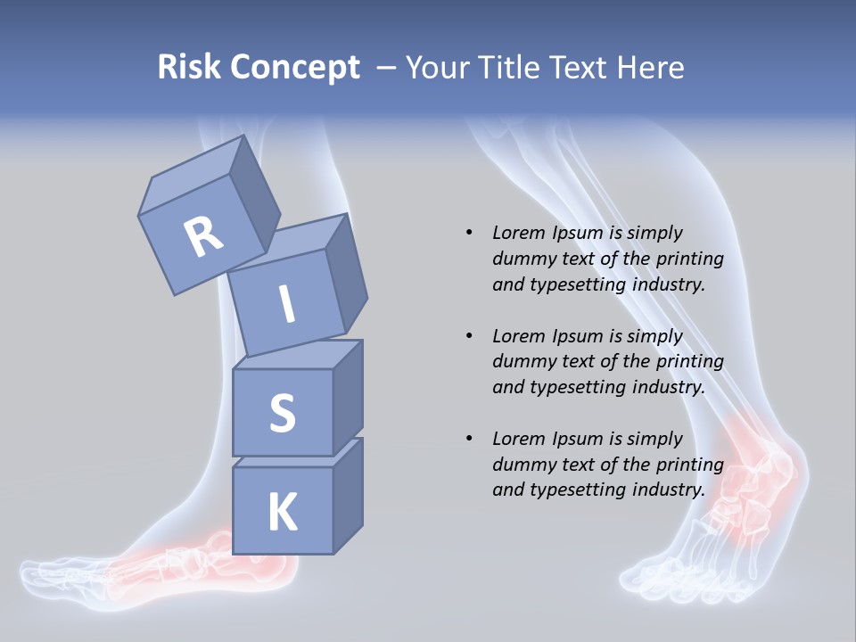 Pain Health Isolated PowerPoint Template