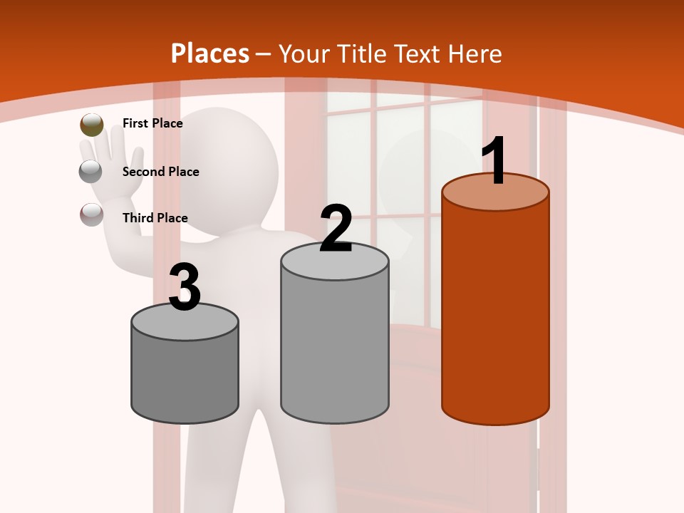 Love Abstract Friendship PowerPoint Template