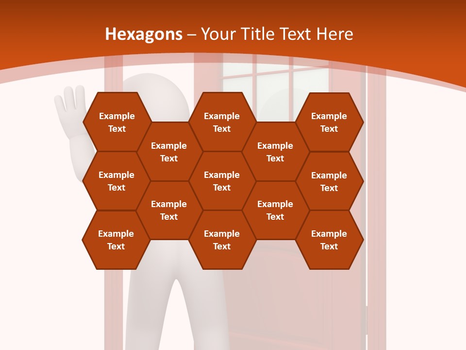 Love Abstract Friendship PowerPoint Template