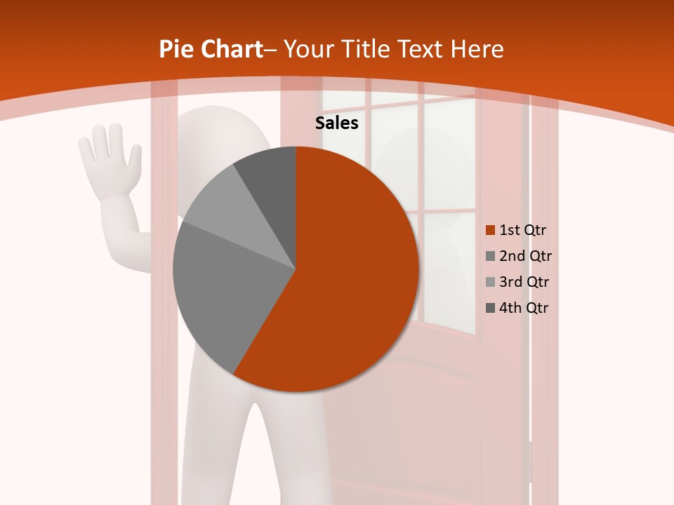 Love Abstract Friendship PowerPoint Template