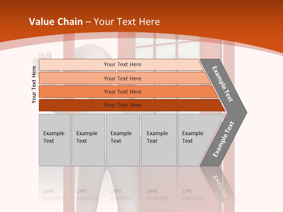 Love Abstract Friendship PowerPoint Template