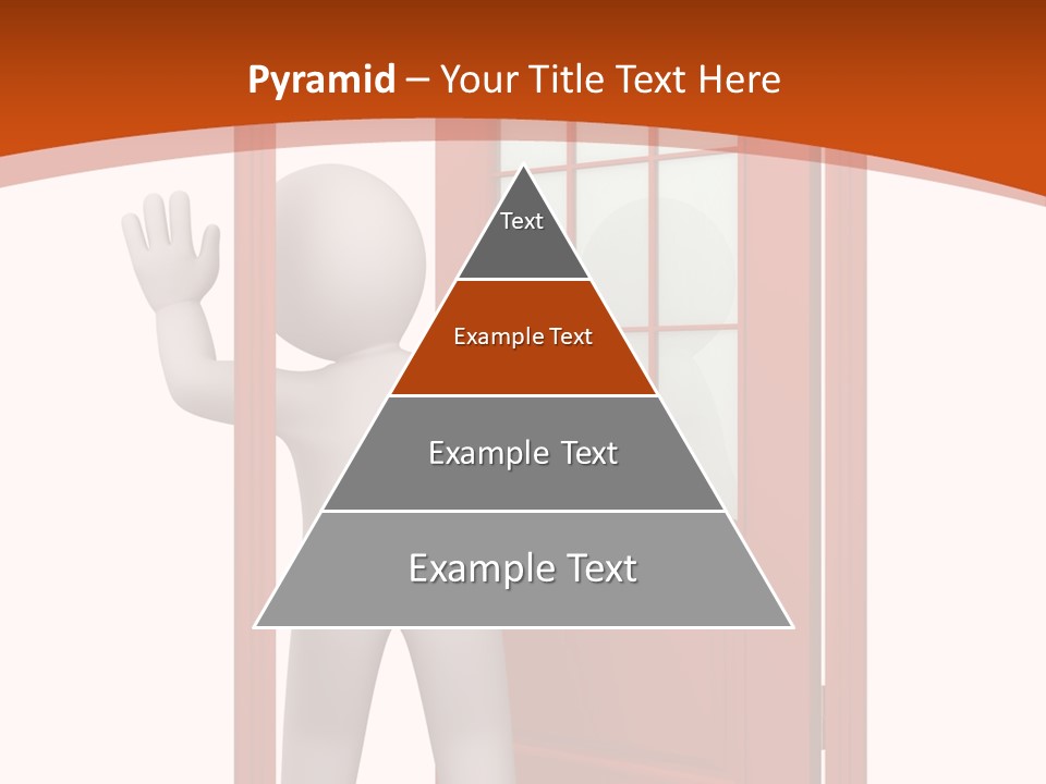 Love Abstract Friendship PowerPoint Template