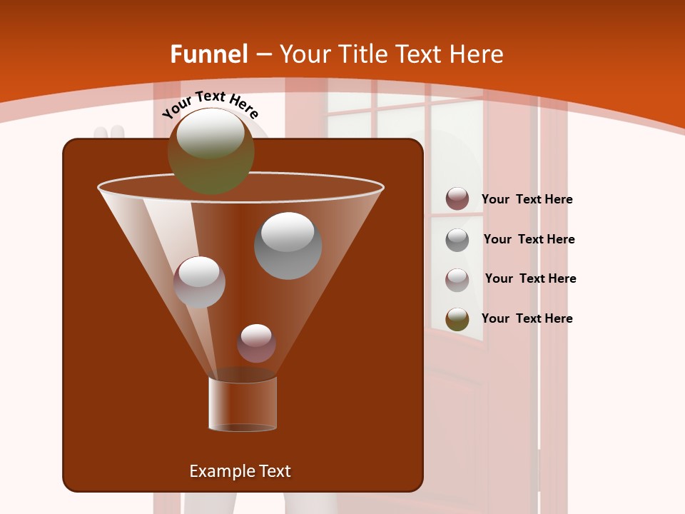 Love Abstract Friendship PowerPoint Template