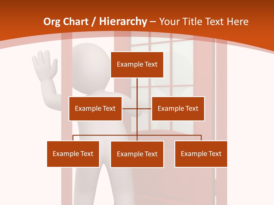 Love Abstract Friendship PowerPoint Template