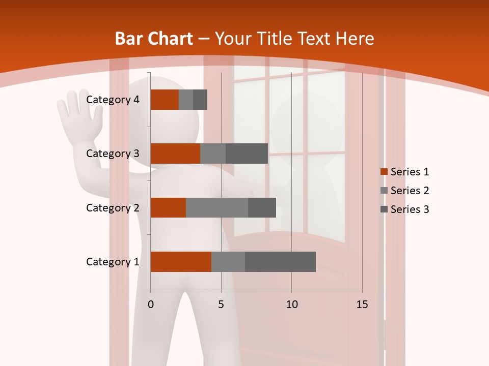 Love Abstract Friendship PowerPoint Template