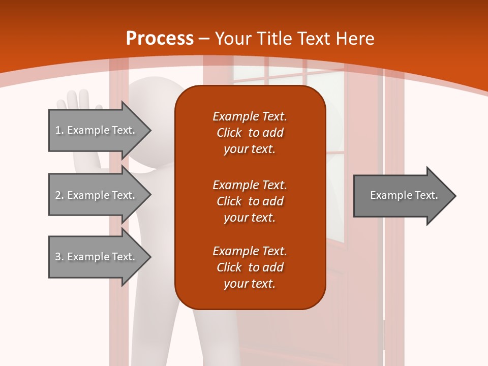 Love Abstract Friendship PowerPoint Template