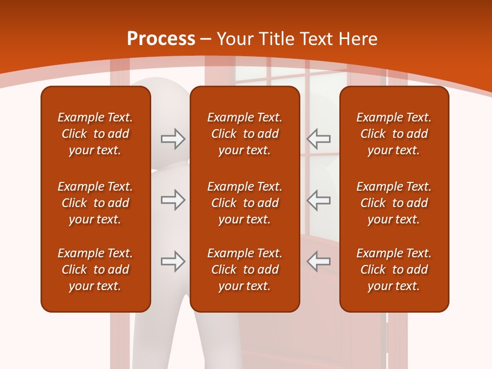 Love Abstract Friendship PowerPoint Template