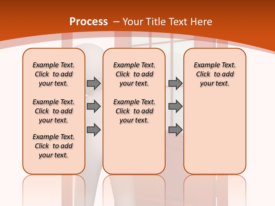 Love Abstract Friendship PowerPoint Template