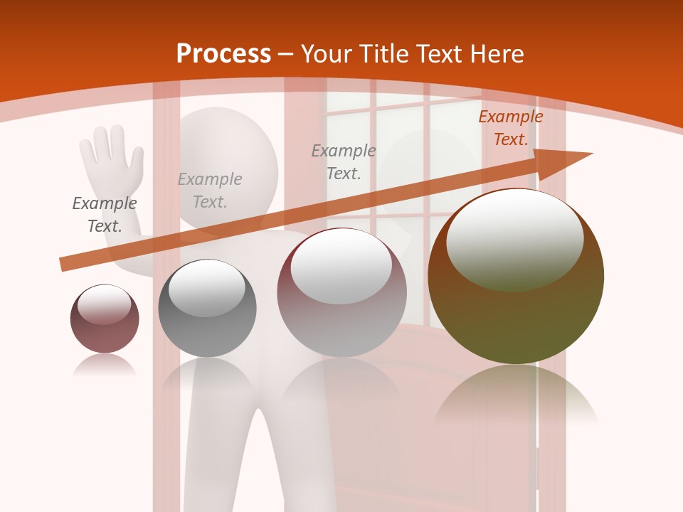 Love Abstract Friendship PowerPoint Template