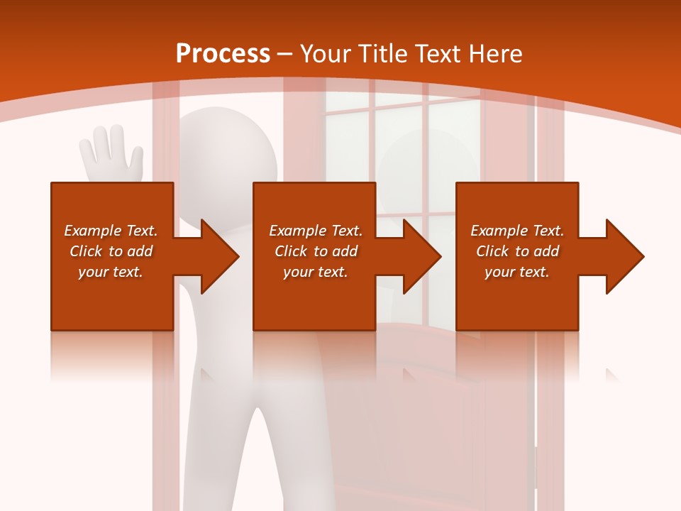 Love Abstract Friendship PowerPoint Template