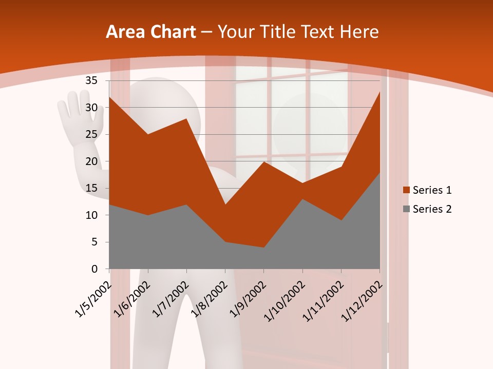 Love Abstract Friendship PowerPoint Template