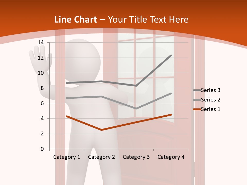 Love Abstract Friendship PowerPoint Template
