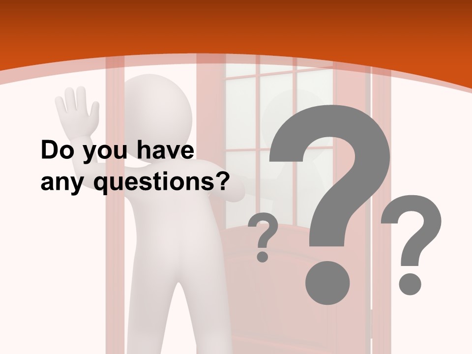 Love Abstract Friendship PowerPoint Template