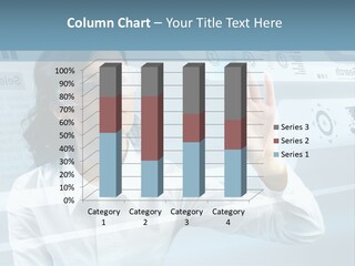 Clever Calendar Lady PowerPoint Template