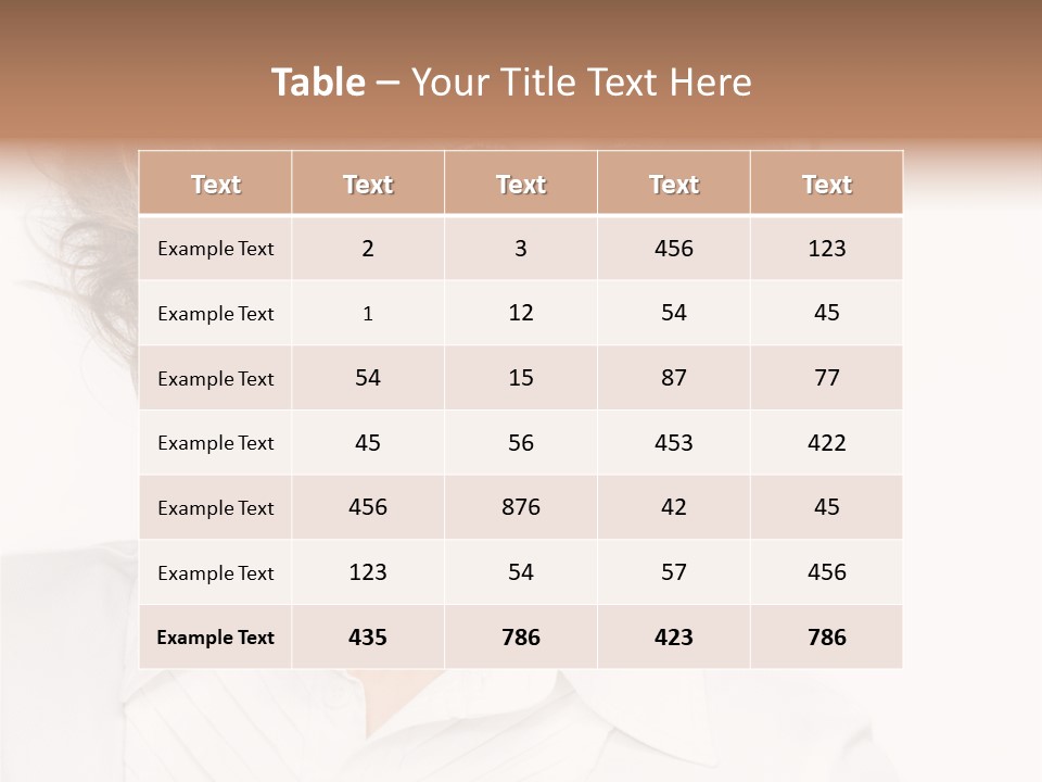 Modern Job Beauty PowerPoint Template