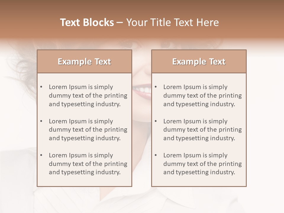 Modern Job Beauty PowerPoint Template