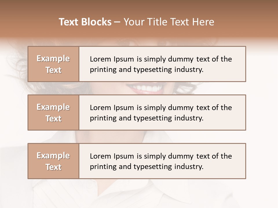Modern Job Beauty PowerPoint Template