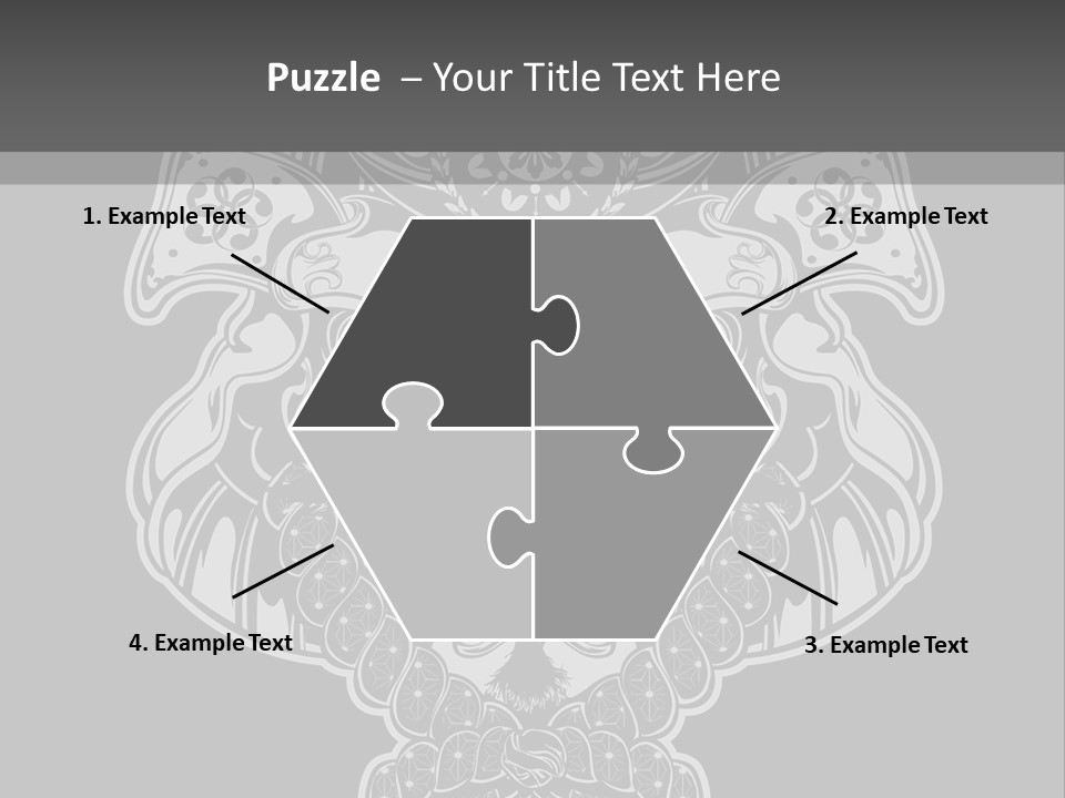 China Head Illustration PowerPoint Template