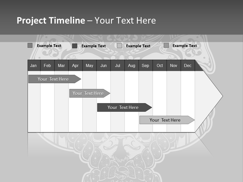 China Head Illustration PowerPoint Template