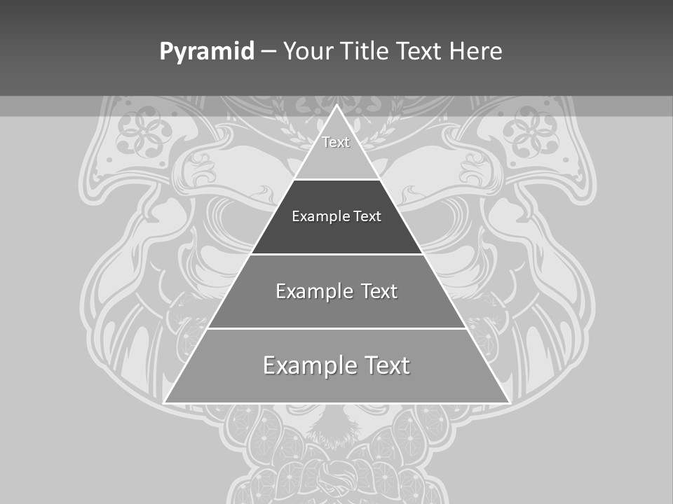 China Head Illustration PowerPoint Template