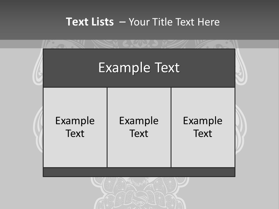 China Head Illustration PowerPoint Template