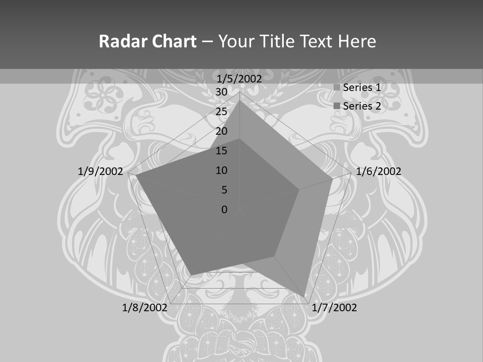 China Head Illustration PowerPoint Template