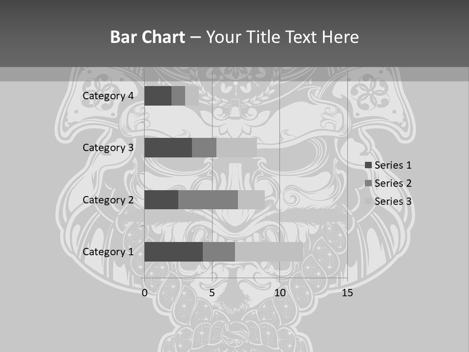 China Head Illustration PowerPoint Template