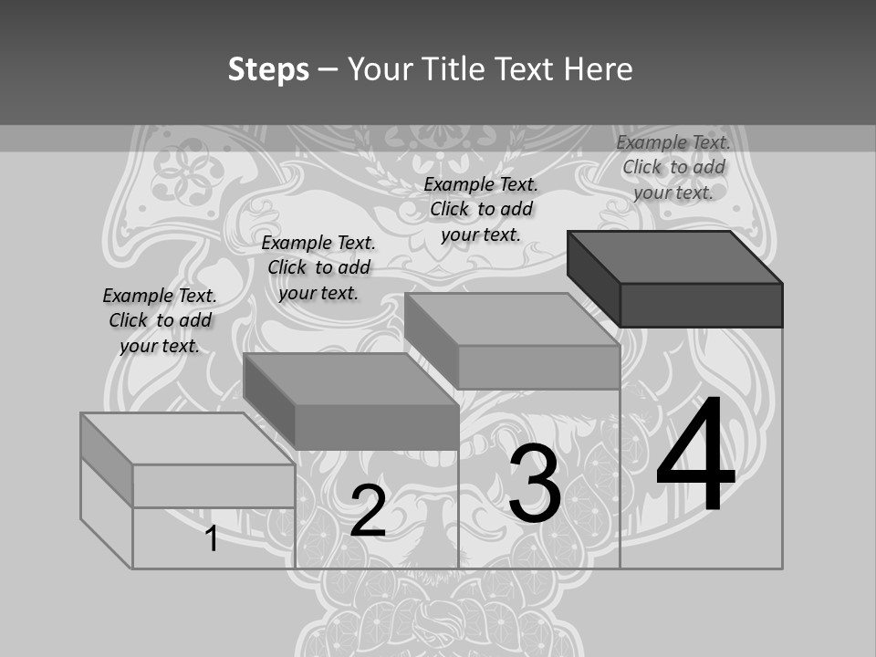 China Head Illustration PowerPoint Template