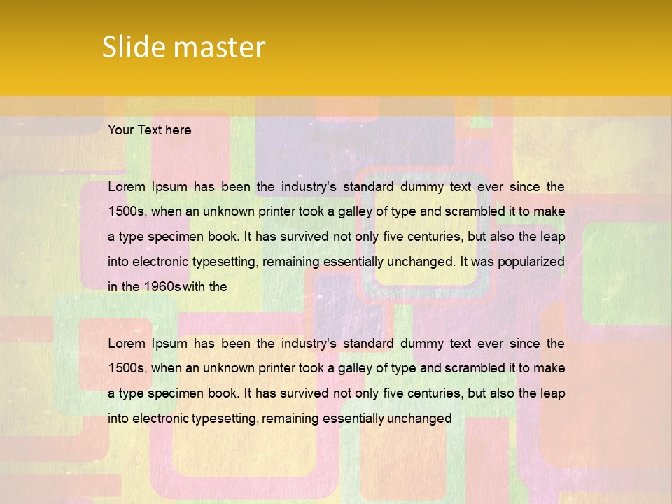 Seamless Earthy Floor PowerPoint Template