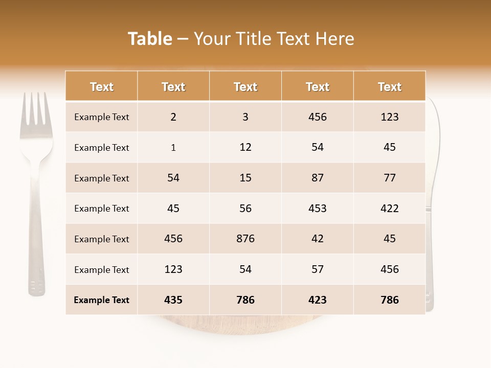 Pizza Section Dinner PowerPoint Template