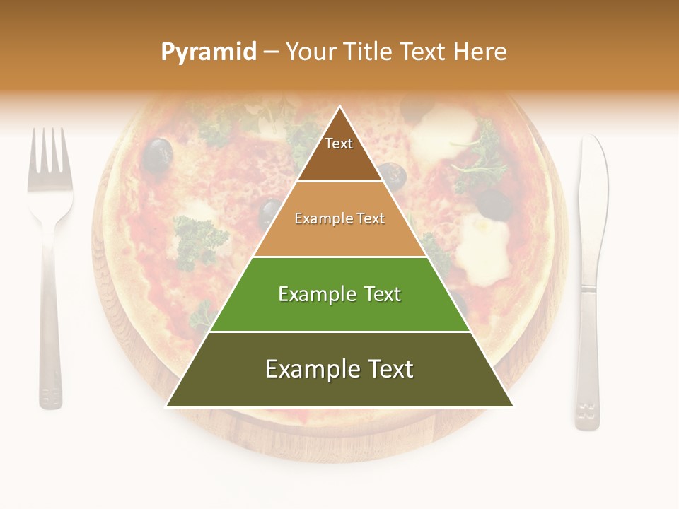 Pizza Section Dinner PowerPoint Template