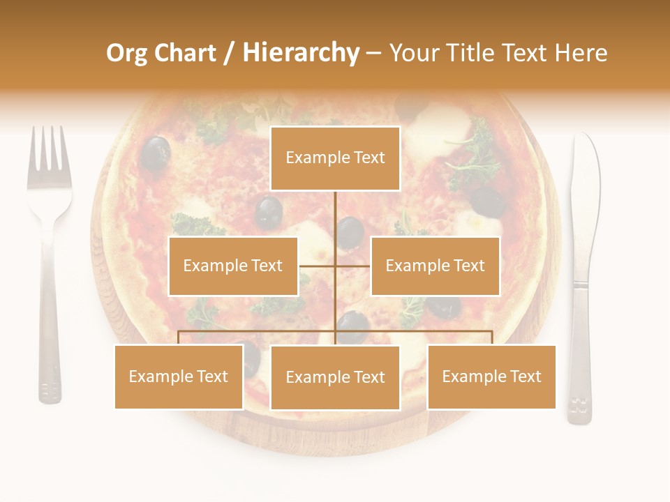 Pizza Section Dinner PowerPoint Template