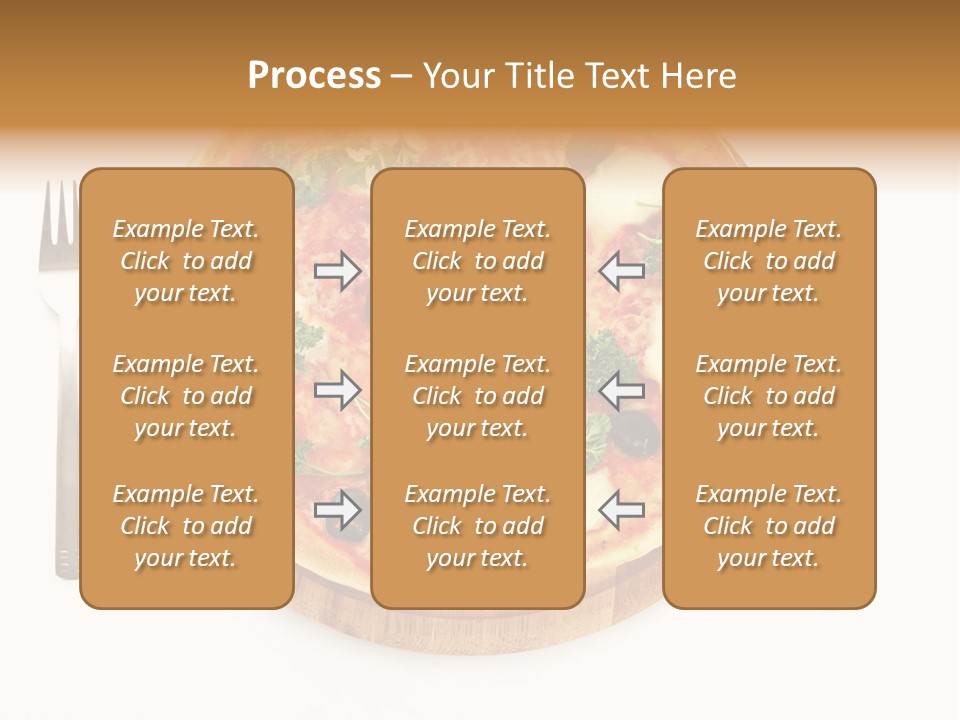 Pizza Section Dinner PowerPoint Template