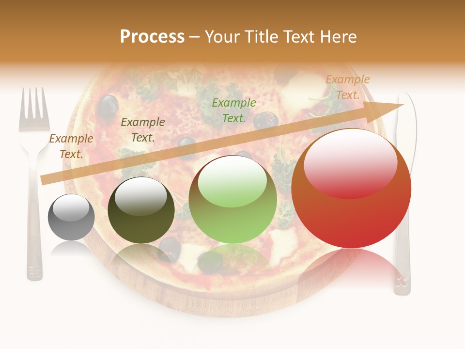 Pizza Section Dinner PowerPoint Template