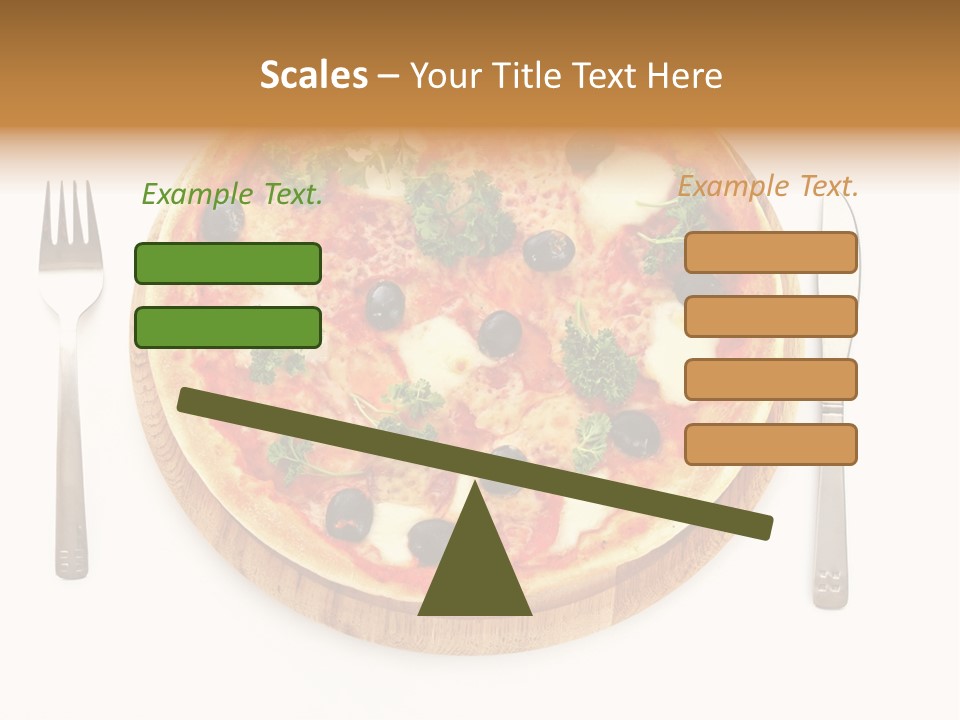 Pizza Section Dinner PowerPoint Template